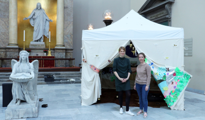 Charlotte Søeborg Ohlsen, Københavns Domkirke, fortælletelt, littlelotdesignstudio